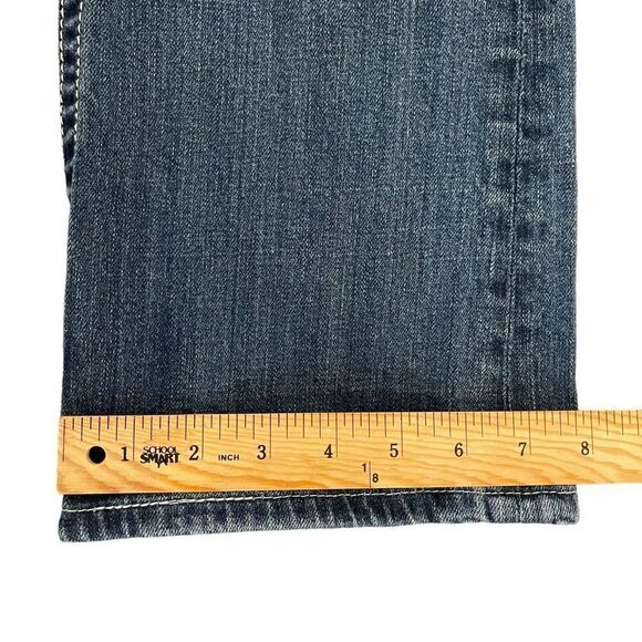 Miss Me Jeans Womens Denim Boot Cut Mid Rise JW5161B2 Distressed Blue Wash Sz 31 - Picture 10 of 11